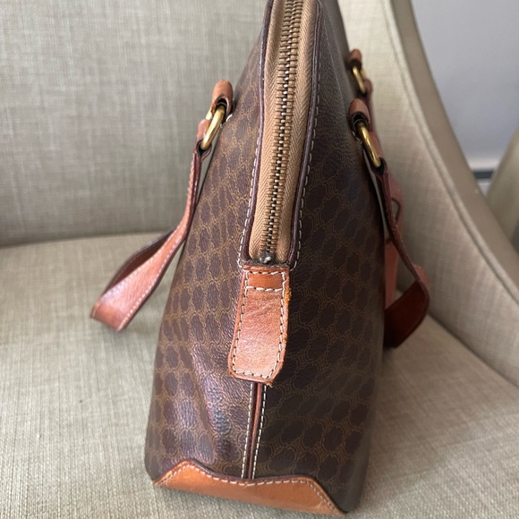 Authentic vintage CELINE large satchel bag M95 (X21) - Picture 7 of 16